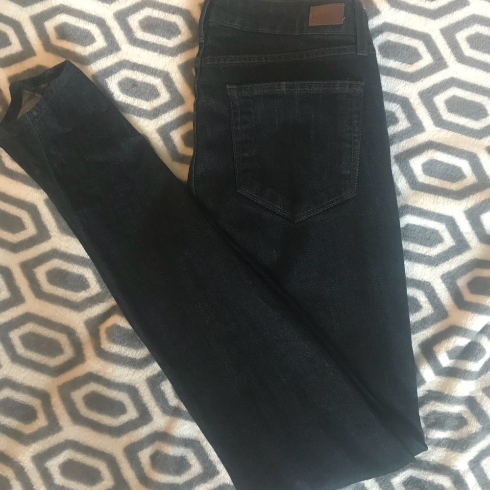 PAIGE size 30 Dark Skinny Jeans/ Like New!